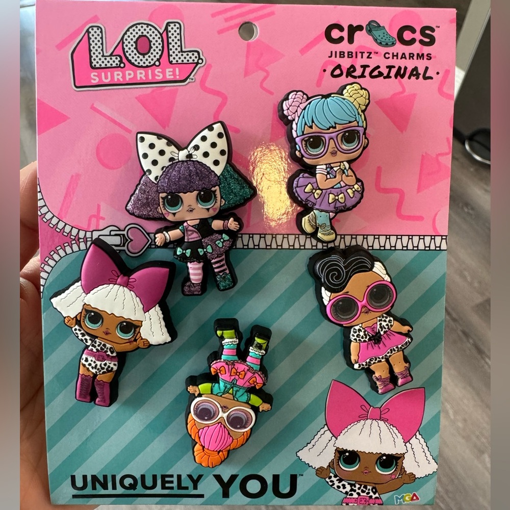 Lol surpise doll jibbits crocs.